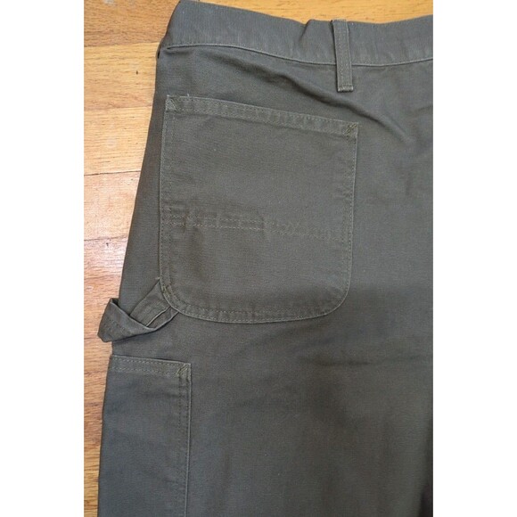 Carhartt Relaxed Fit Rugged Flex Men's Work Shorts Green Size 48 X 10 EUC - Picture 5 of 6